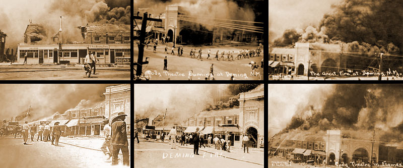 Cody Theatre Fire of 1918 - Deming, New Mexico