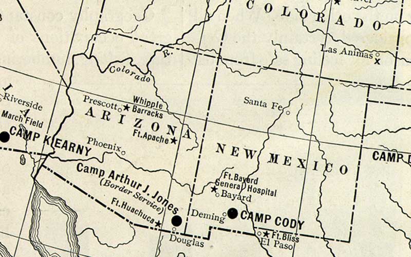 Camp Cody - Deming, New Mexico - Located in Southern New Mexico - Latitude: 32.275 & Longitude: -107.80833