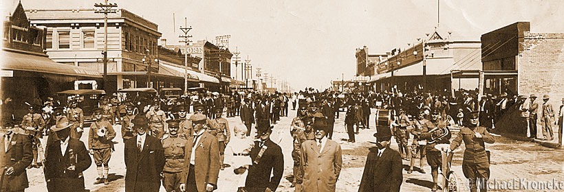 A Military Parade In Deming, New Mexico