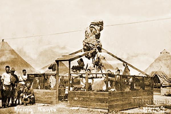 Airing Tents Camp Cody - Deming, New Mexico