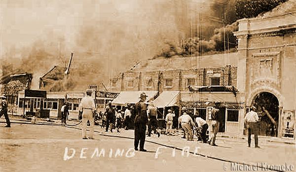 Fire At Cody Theater - Deming, New Mexico