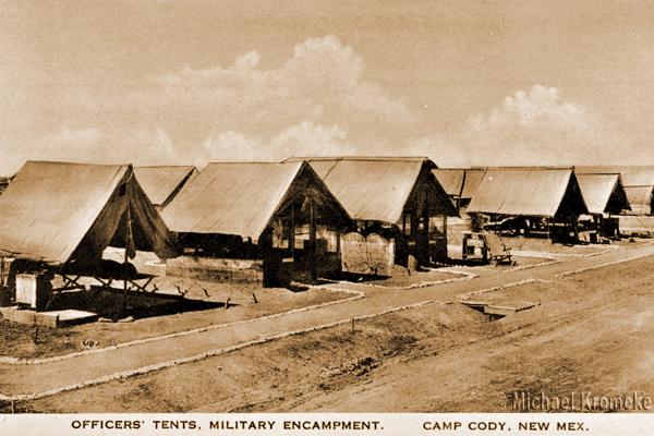 Officer's Tents Military Encampment