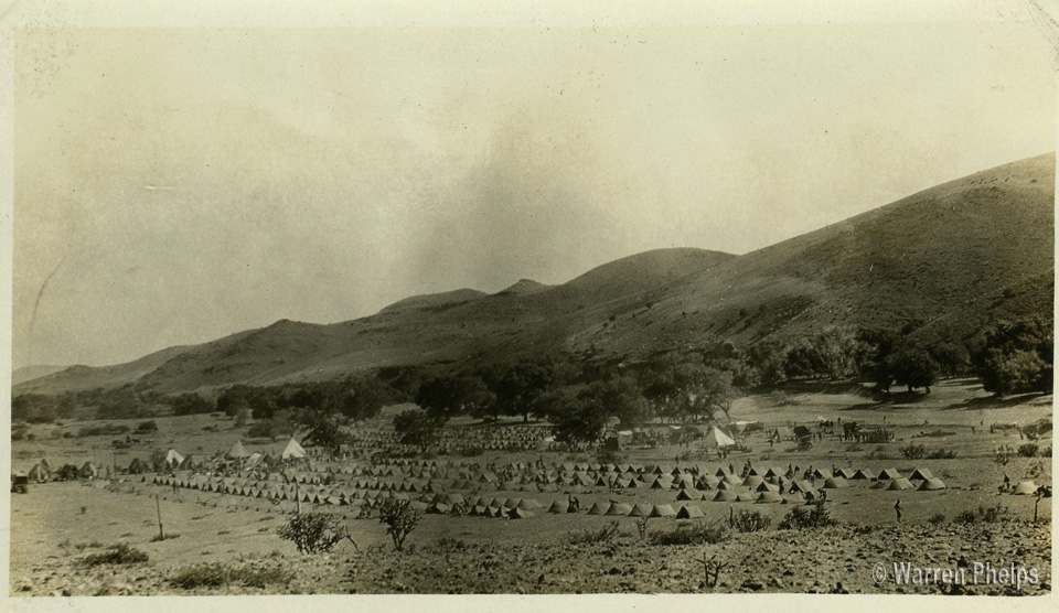 Over Night Camp For Camp Cody Soldier On A Long Hike