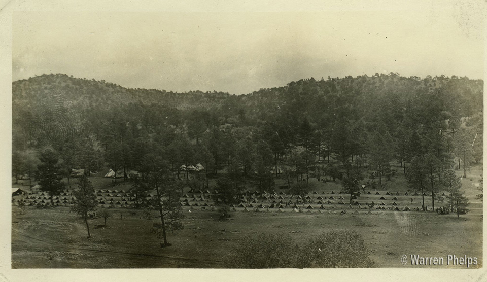 Over Night Camp For Camp Cody Soldier On A Long Hike