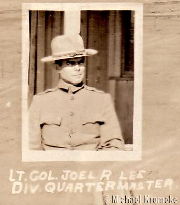 Lt. Col. Joel R. Lee Div. Quarter Master