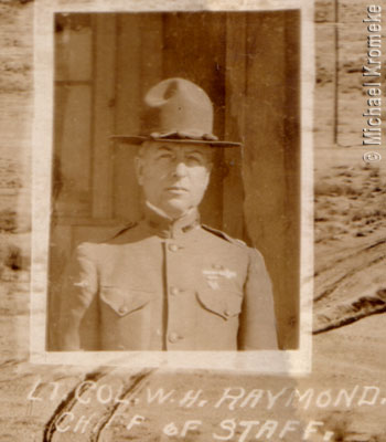 Lt Col W H Raymond - Chief of Staff