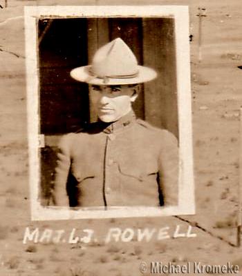 Maj. L. J. Rowell - Camp Cody