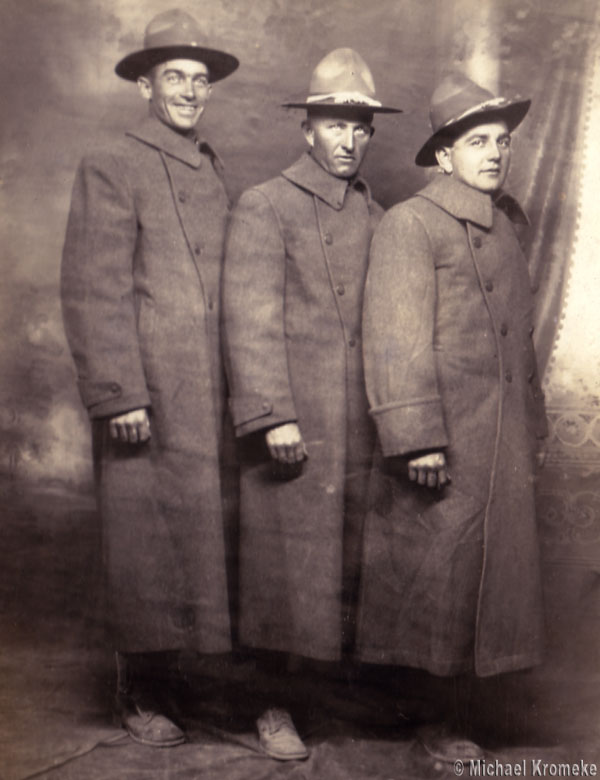 Studio Portrait at Camp Cody, New Mexico