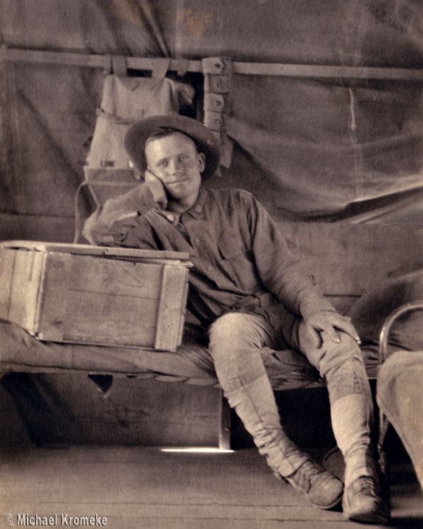 Studio Portrait at Camp Cody, New Mexico