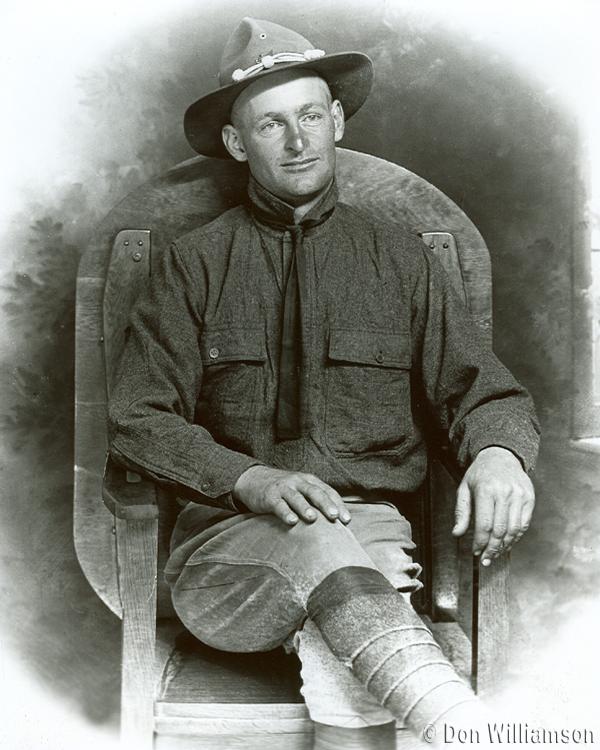 Studio Portrait at Camp Deming, New Mexico