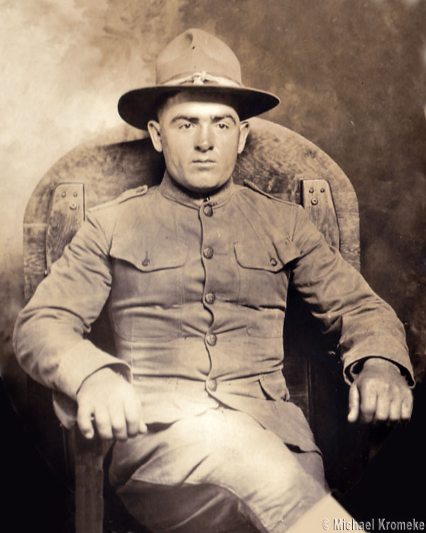 Studio Portrait at Camp Deming, New Mexico