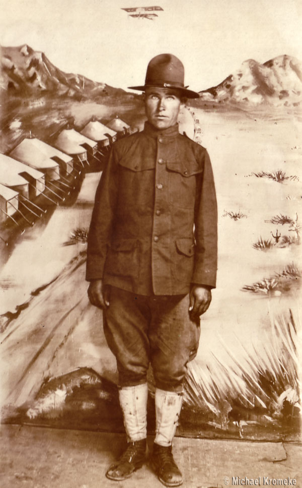 Studio Portrait at Camp Deming, New Mexico