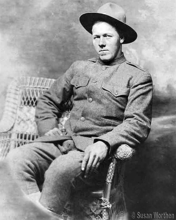 Studio Portrait at Camp Cody, New Mexico