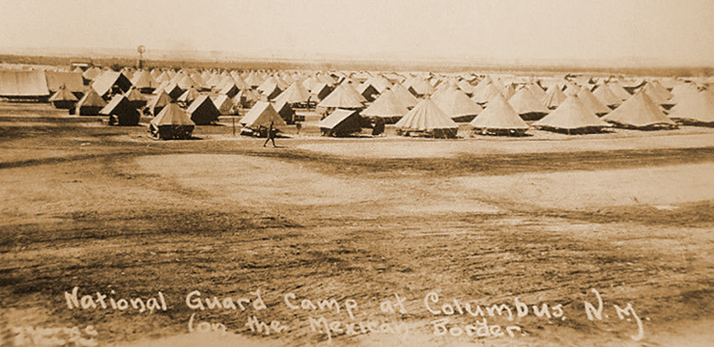 National Guard Camp - Columbus, New Mexico - Near The Mexico Border