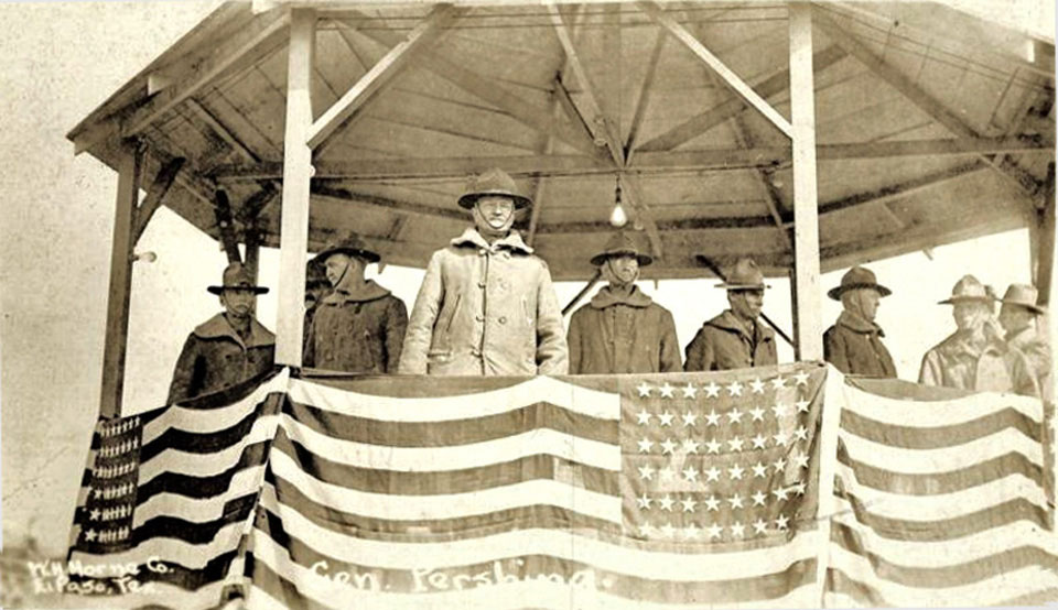 General Pershing at Columbus, New Mexico