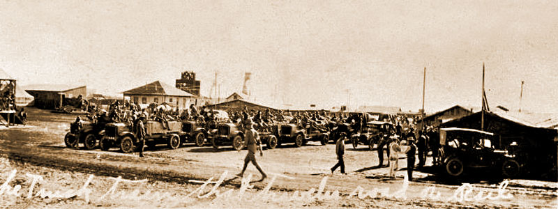 Truck And Military Vehicles - Columbus, New Mexico - 1916