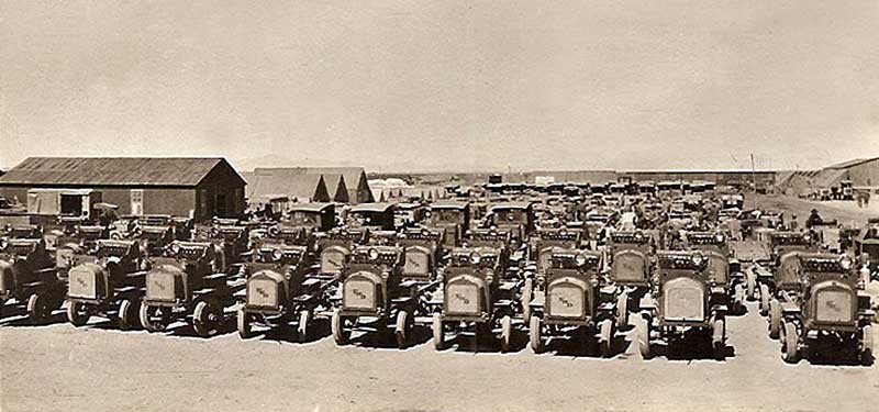 Military Trucks - Columbus, New Mexico - June 1916