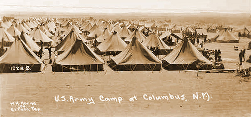 U.S. Army Camp At Columbus, New Mexico
