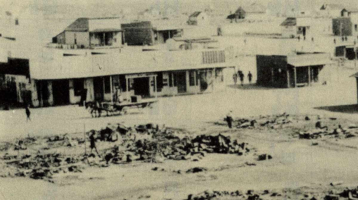 Columbus, New Mexico - After A Fire