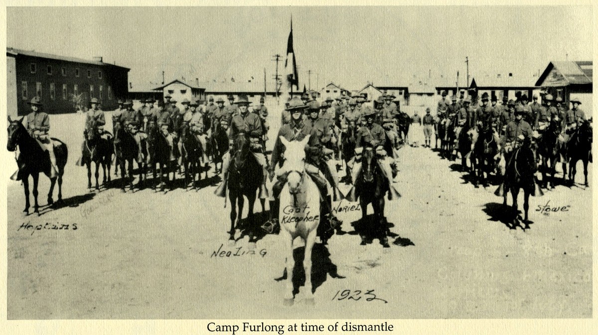 Camp Furlong At Time Of Dismantle - 1923