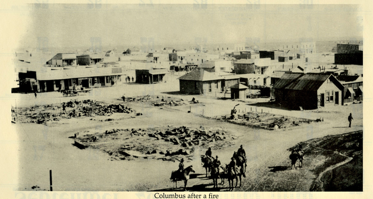 Columbus, New Mexico - After A Fire