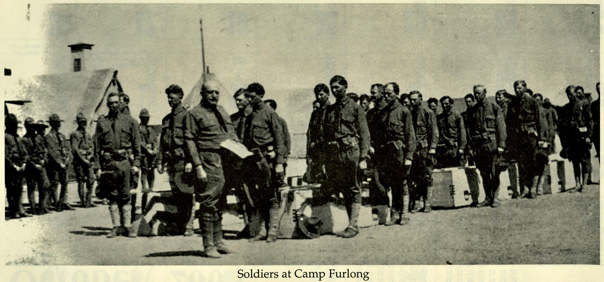 Military Funeral At Camp Furlong - Columbus, New Mexico