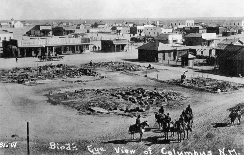 Bird's Eye View ofColumbus, New Mexico 1916