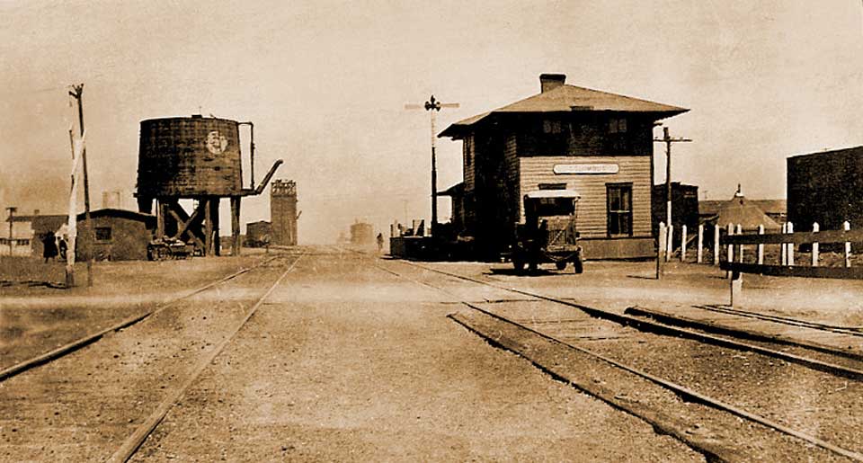 Railraod Train Depot - Columbus, New Mexico
