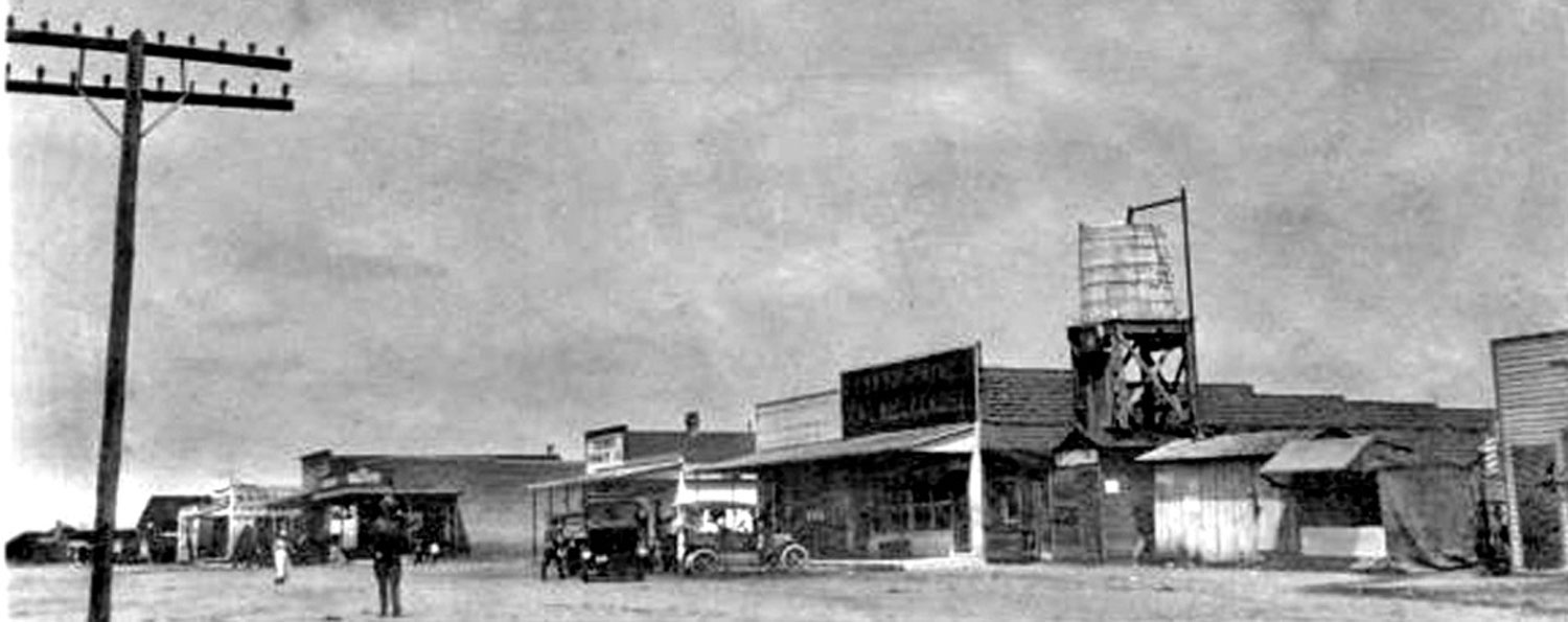 Main Street - Columbus, New Mexico - 1916