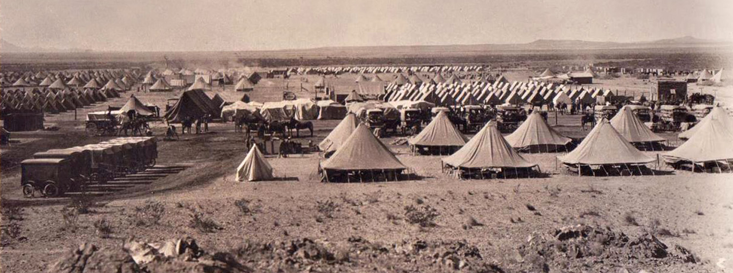 U.S. Army Camp on the Mexican Border at Columbus, New Mexico