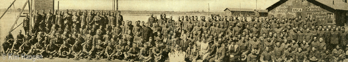 Elwin Crawford at Camp Cody - Deming, New Mexico