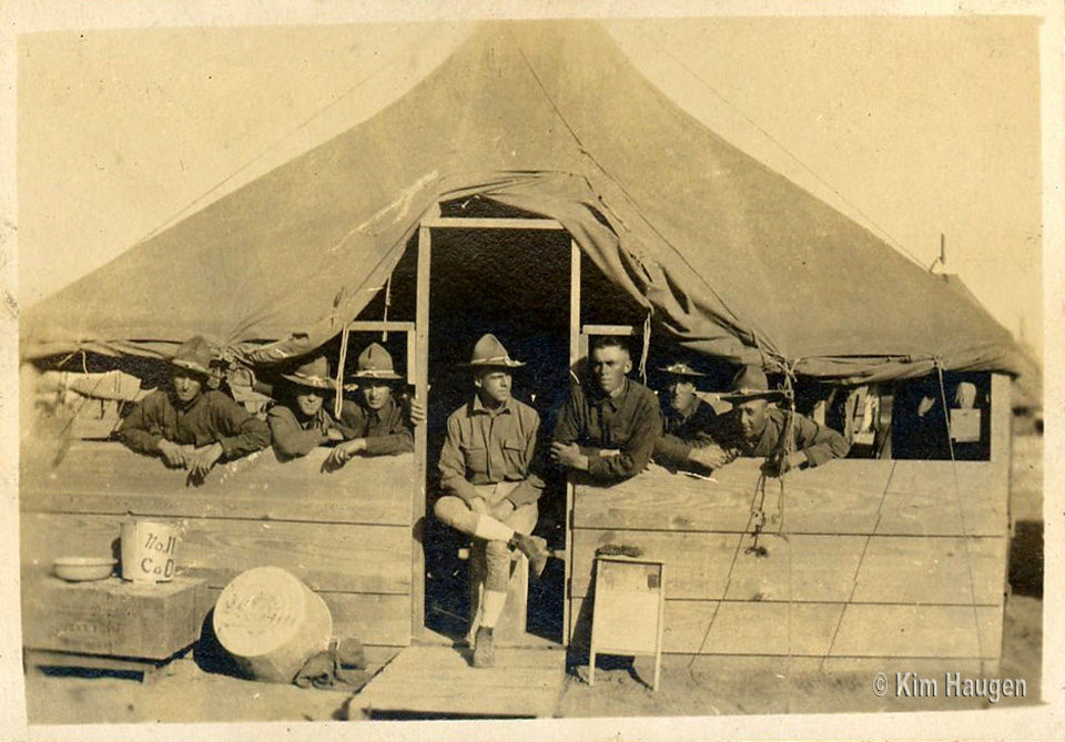 Elwin Crawford at Camp Cody - Deming, New Mexico