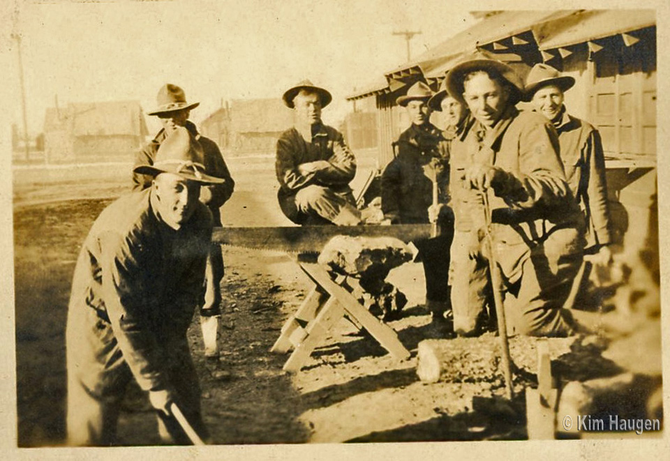 Elwin Crawford at Camp Cody - Deming, New Mexico