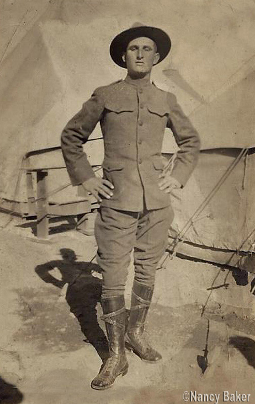 F. T. Baker - Camp Cody - January 1, 1918