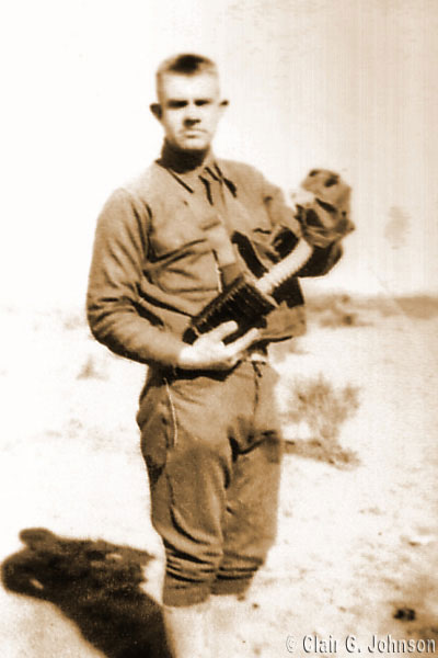 Harry G. Johnson at Camp Cody, New Mexico