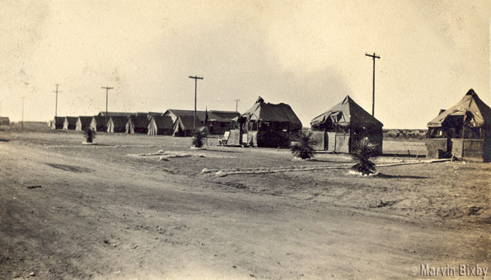 Battery F - 126th F.A. 34th Division - Deming, New Mexico