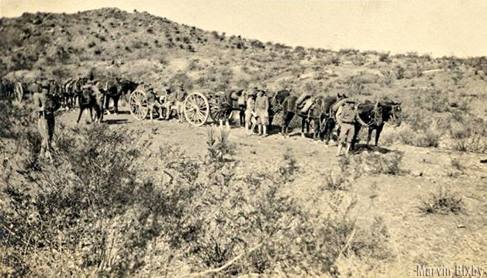 Battery F - 126th F.A. 34th Division - Deming, New Mexico