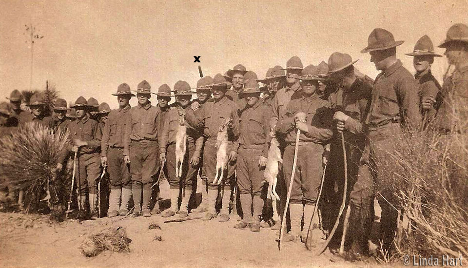 Thorvald Nielsen at Camp Cody, New Mexico