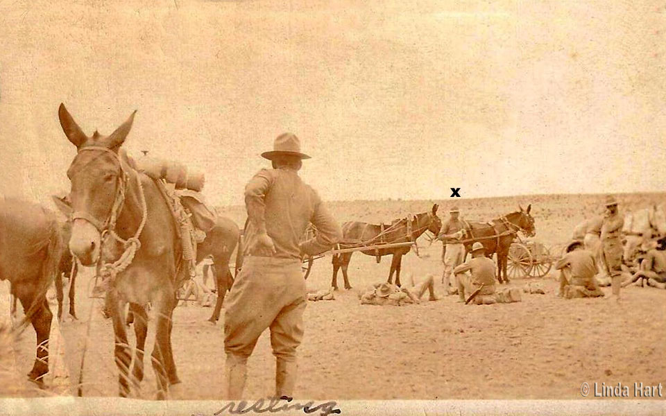Thorvald Nielsen at Camp Cody, New Mexico